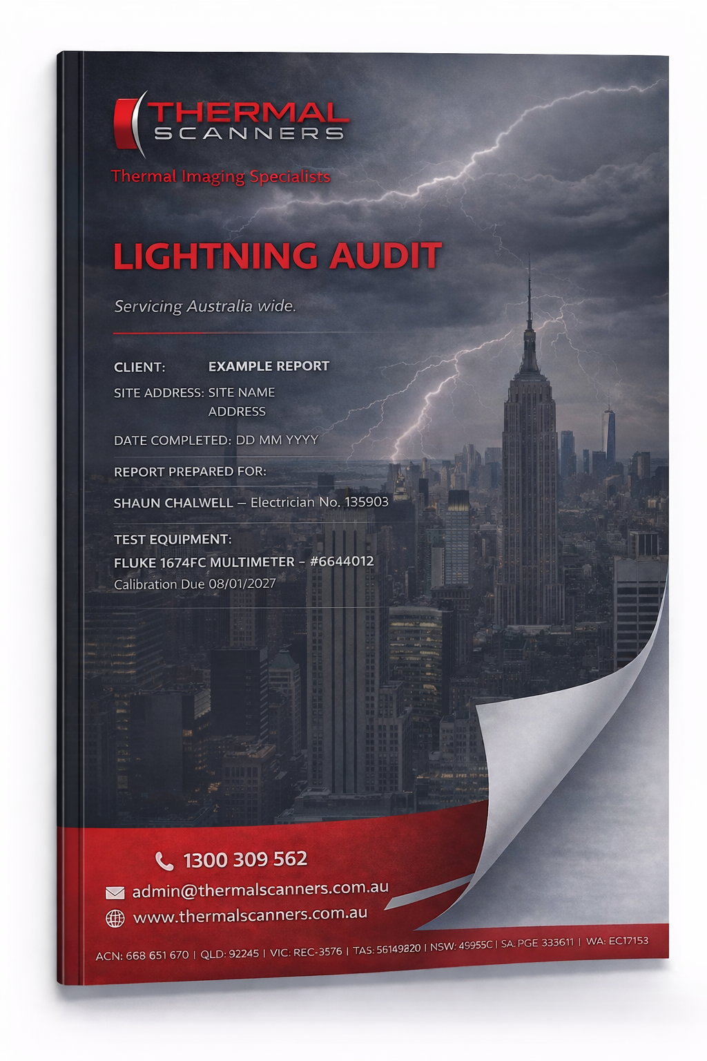 Lightning Audit Front Page